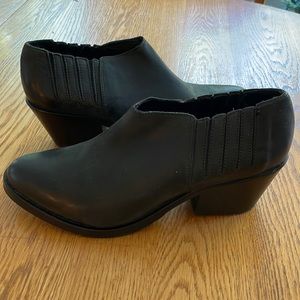 Allsaints leather cowgirl boots, size 40